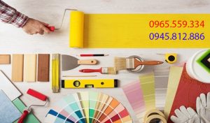 Thợ sơn nhà Lai Châu