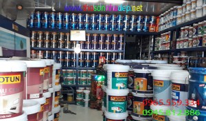 nhân công sơn lại trong nhà