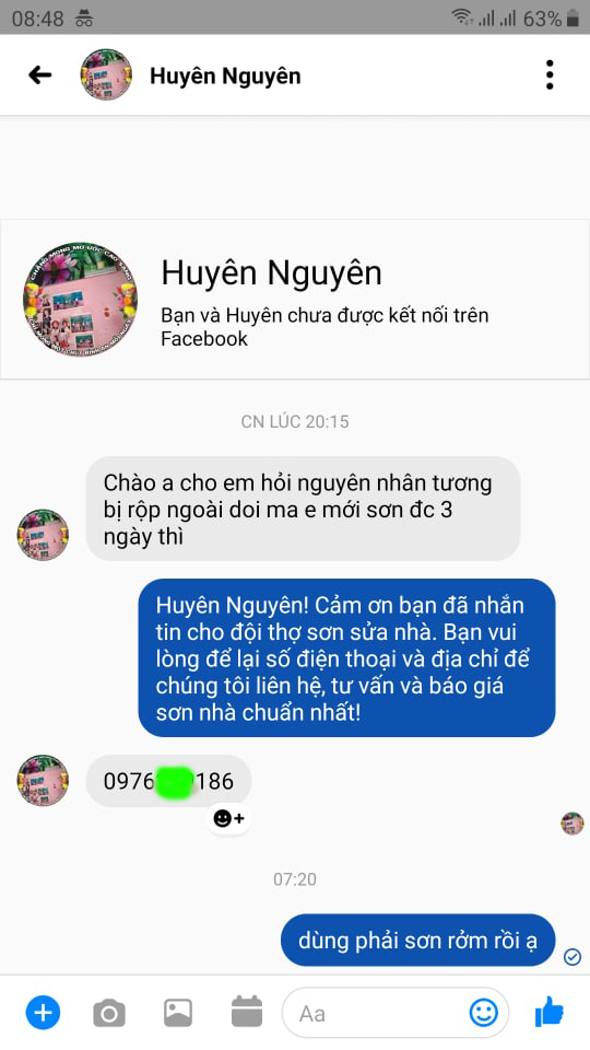 sơn nhà gặp trời mưa có sao không