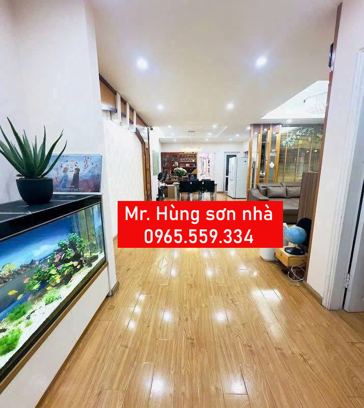 Thợ sơn nhà căn hộ chung cư 81 m2 bao tiền? Chi phí sơn lại căn hộ chung cư tại Hà Nội 81 m2
