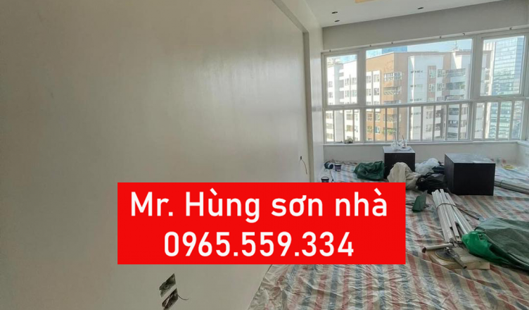 Sơn lại căn hộ chung cư Hà Nội 84 m2 màu gì đẹp