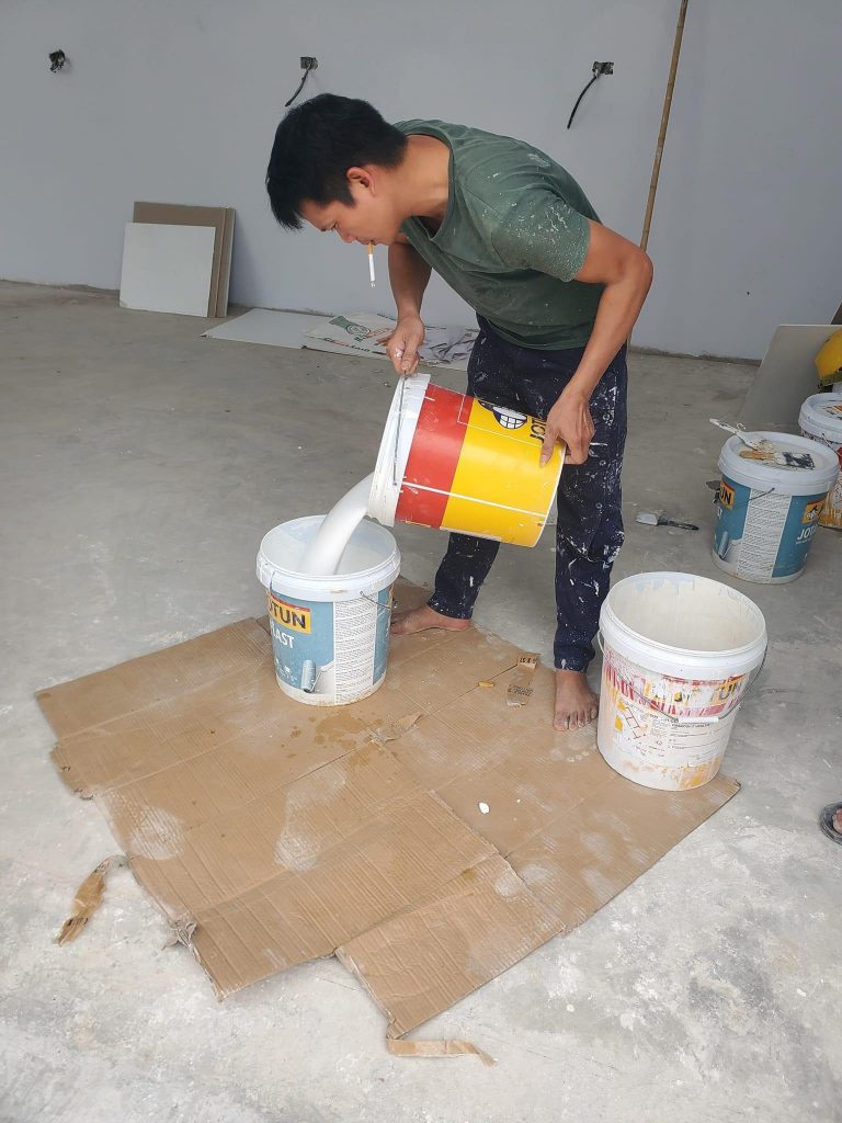 Báo giá sơn lại nhà cũ giá rẻ nhất trọn gói