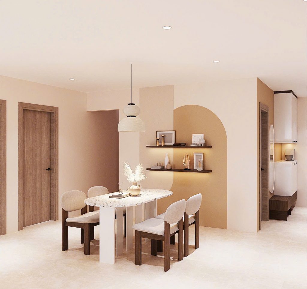 Chi phí sơn nhà chung cư 62 m2 tại Hà Nội