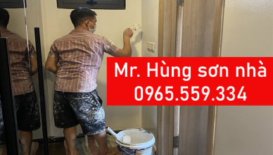 Báo giá sơn lại căn hộ chung cư