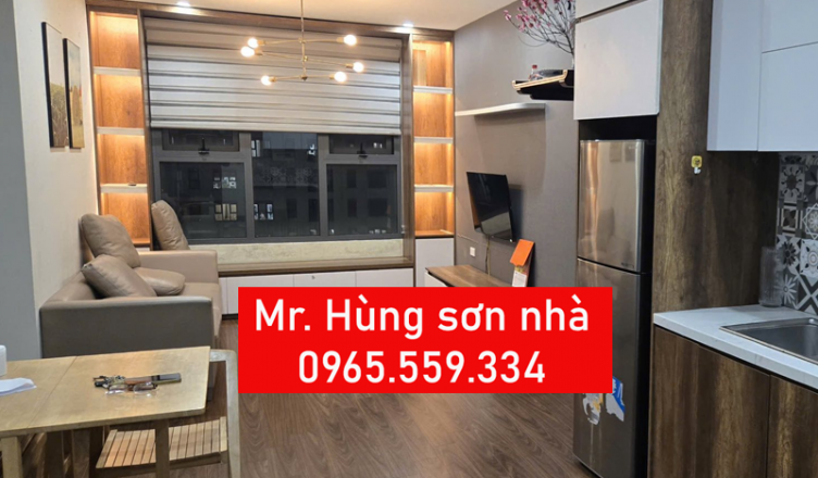 Dịch vụ sơn nhà chung cư Hà Nội Mr. Hùng