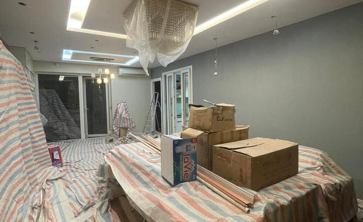 Chi phí sơn lại căn hộ 68 m2 hết bao nhiêu tiền?