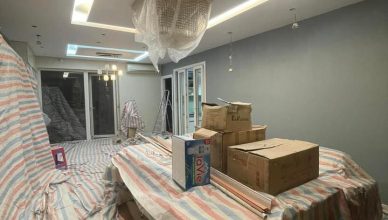 Chi phí sơn tường chung cư 94 m2