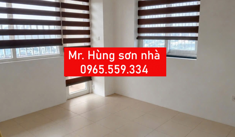 Dịch vụ sơn nhà chung cư Hà Nội 86 m2