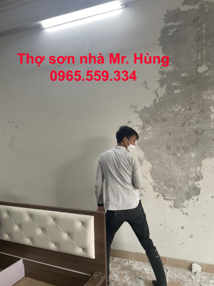 Lý do sơn tường nhà bị lệch màu sơn, loang lổ? Tại sao sơn nhà bị lệch màu?