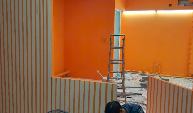 Sơn nhà phong phủy mệnh Hỏa Mr. Hùng