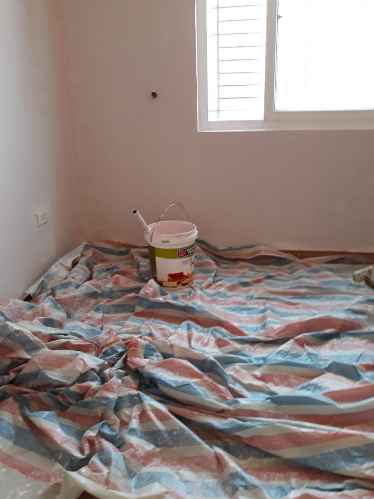 Thuê thợ sơn tường trọn gói tại Hà Nội